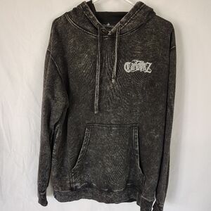 Charcoal Acid Wash Hoodie